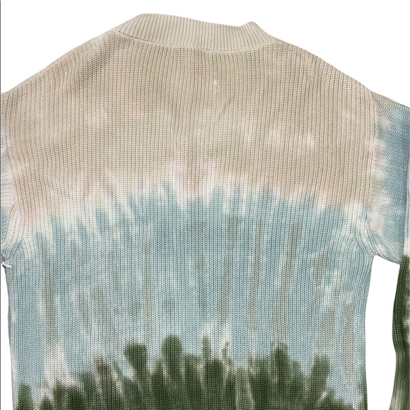Young Fabulous & Broke Sweater Tie Dye Oversized Cotton Knit Tunic Medium NEW - Picture 9 of 16